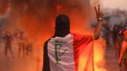 اعتراضات در بغداد، دهم مهر امسال