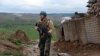 An Afghan Nation Army (ANA) soldier keeps watch during an operation in Bala Morghab district of Badghis Province in March 2017