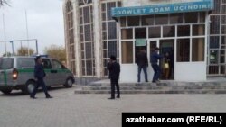 Отдление банка в Туркменистане 