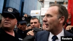 Fatmir Ljimaj nakon donošenja presude, 17. septembar 2013.