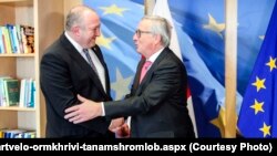 Георгий Маргвелашвили и Жан-Клод Юнкер договорились о переходе на новый формат высшего уровня двусторонних отношений