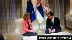 Могерини и Вучиќ