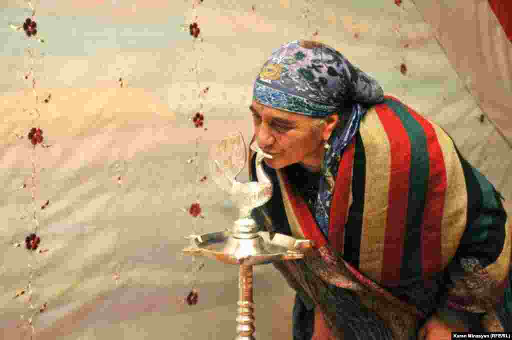 Armenia -- Yezidis in Armenia celebrate the "Red Sultan" religious holiday, Zovuni, 21Dec2012