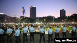 Romania - Piața Victoriei, 10 august 2019