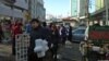 Many Kazakh traders travel across the border to China to buy goods to sell at home in local markets. 