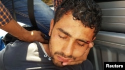 Мужчина, задержанный после нападения на иностранных туристок в Хургаде. 14 июля 2017 года.