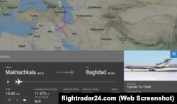 Рейс Махачкала – Москва, перехваченный ВВС Ирака