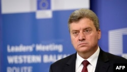 Macedonian President Gjorge Ivanov (file photo)