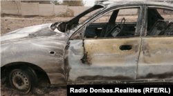 Последствия пожара на Луганщине
