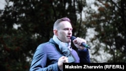 Алексей Навальный на встрече с избирателями в Мурманске