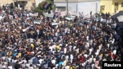 Протести во Сирија.
