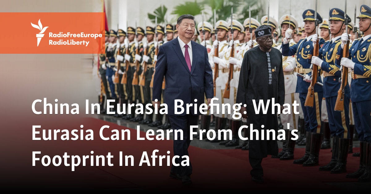 China In Eurasia Briefing: What Eurasia Can Learn From China's ...