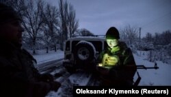 Ukraynada hökumətin nəzarətində olan Travneve kəndi, 23 noyabr, 2017-ci il