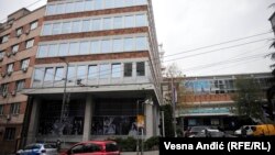 Зградата на РТС во Белград