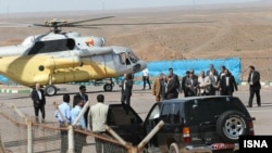 Вертолет президента Ирана Махмуда Ахмадинежада.