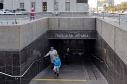 Станция метро "Площадь Ленина". Совсем как в Минске
