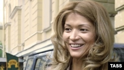 Gulnara Karimova, the daughter of Uzbek President Islam Karimov, has been implicated in a major bribery scandal. (file photo)