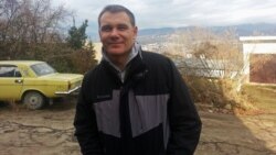 Environmental activist Yevgeny Vitishko in a photo from mid-January