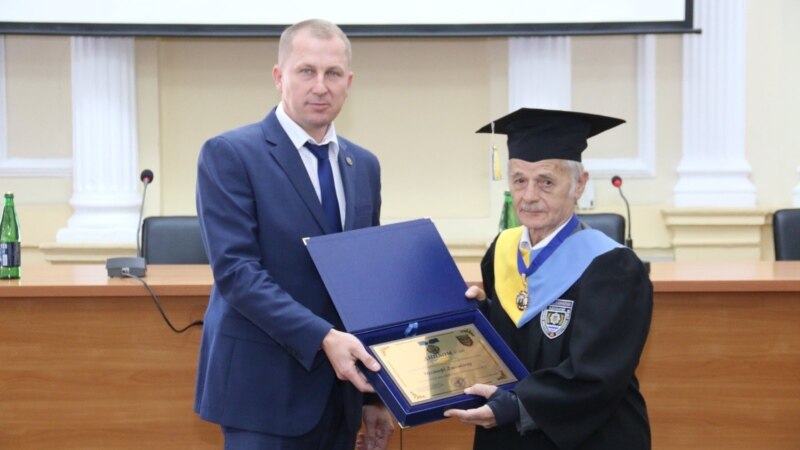 Мустафа Джемилев стал почетным профессором Одесского университета внутренних дел