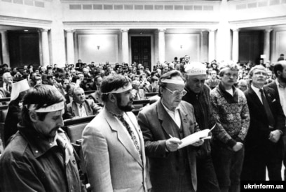 Революція на граніті 1990 року. 35 архівних фото