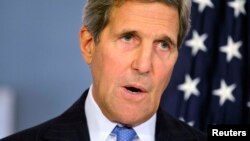 U.S. Secretary of State John Kerry says the fight against Islamic State "is just getting going."