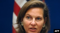 U.S. State Department spokesperson Victoria Nuland wouldn't be budged.