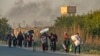 Цивільні тікають із зони бойових дій на півночі Сирії, 9 жовтня 2019 року