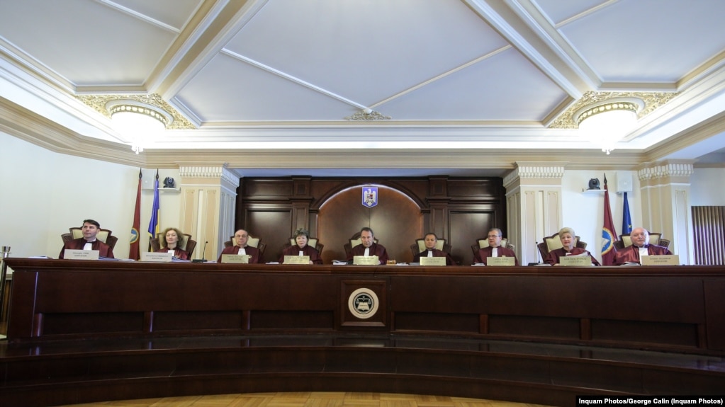 Romania Curtea Constituțională în plen