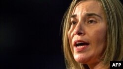 EU foreign policy chief Federica Mogherini