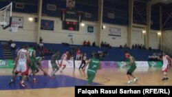 جانب من مباريات بطولة غرب آسيا بكرة السلة في عمّان