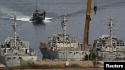 Ushtrimet e luftanijeve izraelite në portin Ashdod