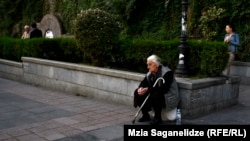 Georgia -- Old woman. street.Tbilisi, 04Oct2016