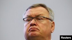 Андрей Костин , глава российского ВТБ Банка.