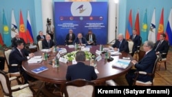 Заседание глав государств Евразийского экономического союза в Ереване. Ереван, октябрь 2019 года 