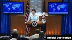 США - Пресс-секретарь Госдепартамента США Виктория Нуланд (архивная фотография)