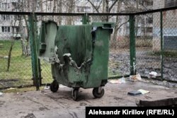 Сгоревший новгородский бак