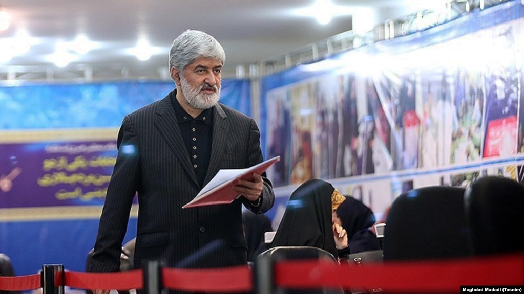 Iranian Parliament member Ali Motahari during the registration of Election nominees on December 06, 2019. Mr. Motahari later was announced unqualified by Guardian Council.