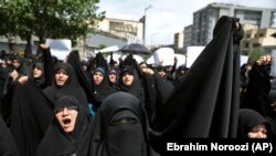 Sa današenjg protesta protiv SAD i Izraela, ankon molitve petkom u Teheranu 10. maj 2019.