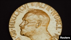 Nobel mükafatının medalı