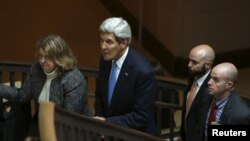 Secretarul de stat John Kerry, după audierile din Senat