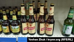 Пиво «Черниговское» в севастопольском супермаркете