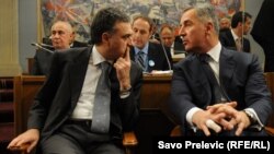 Filip Vujanović i Milo Đukanović