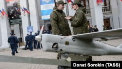 «Орлан-10» на виставці в Росії. Такі застосовують російські гібридні сили на окупованій частині Донбасу