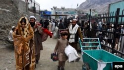 FILE: Torkham border crossing connects Pakistan to eastern Afghanistan via the Khyber Pass.