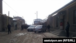 Армения, Тот участок улицы Мясникяна, где произошла трагедия, Гюмри, 12 января 2015 г.