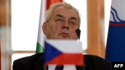 Президент Чехии Милош Земан