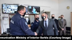 Ministar unutrašnjih poslova Srbije Aleksandar Vulin 21. januara u Kragujevcu
