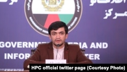 آرشیف، سید احسان طاهری سخنگوی شورای عالی صلح افغانستان 