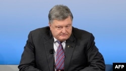 Ukrainian President Petro Poroshenko in Munich on February 17