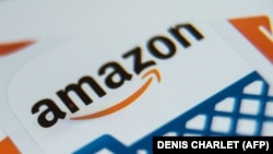 Logoja e kompanisë Amazon.